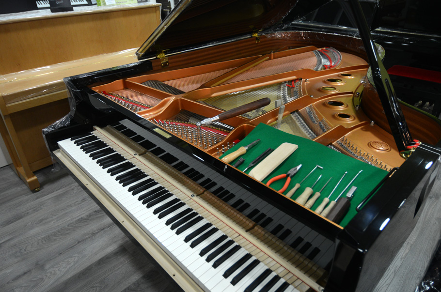 Taller de reparación de pianos